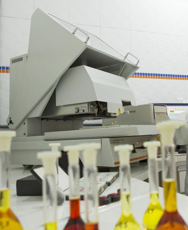 Laboratorio de analise de metais